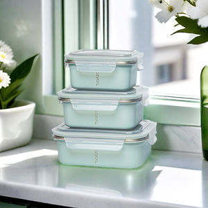 Fiambrera rectangular para sándwich, caja aislada de almacenamiento térmico reutilizable para alimentos - Product Image 2