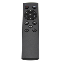 Control remoto IR de 14 teclas Control remoto alimentado por batería AAA para reproductor de audio con ventilador LED