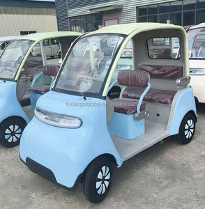 Tricycle électrique à 4 roues pour le <span class=keywords><strong>transport</strong></span> de passagers, neuf, tendance, avec airbag fermé en acier, pour adultes - Product Image 4