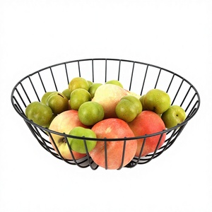 Corbeille à fruits en métal en forme de vague, bol à fruits décoratif moderne pour comptoir de cuisine, table à manger - Product Image 3