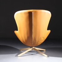 Fauteuil de loisirs, chaise douce pour salon de luxe, Design italien moderne, hôtel, tissu d'accent, chaises confortables