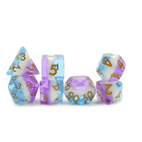 Jeu de casino en Offre Spéciale dés en résine personnalisés jeu de société du MDN coloré jeu de dés dés