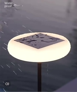 ไฟส่องสว่างภูมิทัศน์หลอด LED อลูมิเนียมพลังงานแสงอาทิตย์สีขาว IP65ใช้พลังงานจากไฟสวนกลางแจ้งสำหรับทางเดิน - Product Image 5