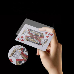Cartes à jouer <span class=keywords><strong>en</strong></span> papier imperméable Durable de haute qualité pour ensemble de petites briques d'or 2 boîtes par ensemble <span class=keywords><strong>en</strong></span> gros avec emballage extérieur - Product Image 4