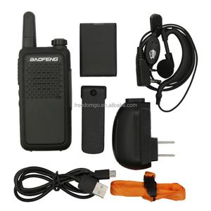 Walkie Talkie Analógico Profesional BF-666S MINI de 400-470 MHz, 16 Canales, Idioma Inglés, Potencia de Salida de 3 W, IP23, Alcance de 2-5 km, 12 Meses - Product Image 1