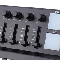 WORLDE Panda Mini Portable Mini 25-Key USB Keyboard Drum Pad MIDI Controller
