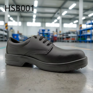 Scarpe Antinfortunistiche Nere ZYF con Puntale in Acciaio, Anti-olio, Antiperforazione, per Edilizia e <span class=keywords><strong>Coperture</strong></span>, Stivali da Lavoro Uomo HSB001 - Product Image 2