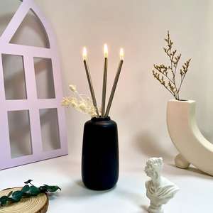 Elegante vela <span class=keywords><strong>de</strong></span> aromaterapia hecha a mano, vela <span class=keywords><strong>de</strong></span> aceite con núcleo <span class=keywords><strong>de</strong></span> Metal, Color central personalizado como regalo <span class=keywords><strong>de</strong></span> vacaciones para amigos - Product Image 2