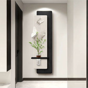 Quadro Decorativo Verticale a LED per Corridoio, Galleria d'Arte, Decorazione con Texture Arenaria - Product Image 1