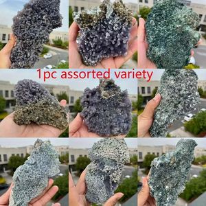 Prehnita Natural al por Mayor, Espécimen de Cristal Mineral en Bruto para Decoración del Hogar, Reiki, Meditación, Colección y Regalo - Product Image 2