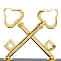 Nuevos Trofeos Deportivos de Metal Dorado Personalizados de Alta Calidad, Logotipo Personalizado, Diseño Ensamblable, Impresión UV