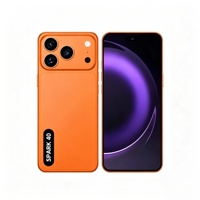 2026 SPARK 40 TECON Berkualitas Tinggi 16G/22g+1TB/2TB Android 16 Terbaru Layar 7.3 Inci Global 5G LTE Band Al Scene Dual SIM Pengiriman Cepat