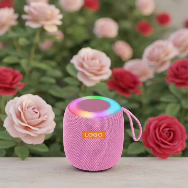 Stylish IPX7 Waterproof Portable Fabric TWS Stereo Speaker for Outdoor Party Sports Home Car