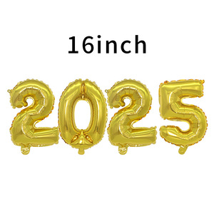 ลูกโป่งฟอยล์ตัวเลข DAMAI ขนาด 16 นิ้ว ปี 2025 ของตกแต่งงานปีใหม่ ชุด 4 ชิ้น - Product Image 5