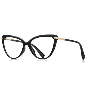 2098防反射女性猫眼光学镜架Tr90眼镜药物眼镜架眼镜