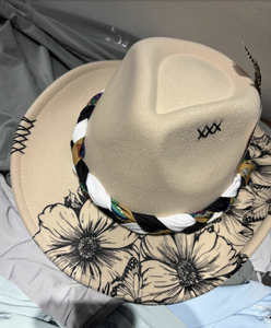 Unisex de lujo de lana <span class=keywords><strong>Texas</strong></span> Ranger llavero y hebilla de cinturón 2025 logotipo personalizado al por mayor sombreros Fedora de vaquero para Hombres estilo occidental - Product Image 3