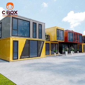 บ้านสำเร็จรูป Cbox สตูดิโอเพลงสมัยใหม่ สำนักงานแบบโมดูลาร์ ร้านอาหาร ยิมเคลื่อนที่ บาร์ บ้านขนาดเล็ก บ้านคอนเทนเนอร์แบบแพ็คสำเร็จ - Product Image 1