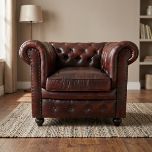 Sofá Seccional Cuadrado Tradicional de Terciopelo Industrial Vintage con Patas de Madera y Brazos Rectos para Sala de Estar de Apartamento/Villa - Product Image 2