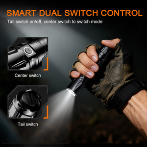 Superfire <span class=keywords><strong>2025</strong></span> mới TL01-X chiến thuật dẫn đèn pin-1863 lumens, IP67 không thấm nước, đuôi chuyển đổi, 6 chế độ ánh sáng - Product Image 4
