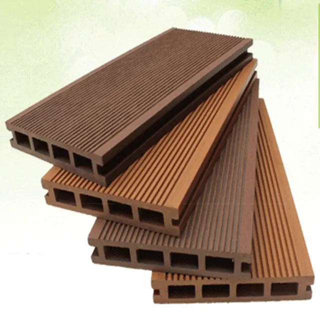 Kelai/Professionele brandwerende anti-uv holle hoge levering wpc decking composiet hout pvc wpc decking vloer indoor