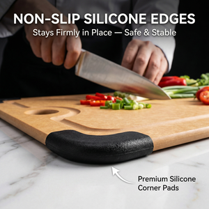 Planche à découper en fibre de <span class=keywords><strong>bois</strong></span> de pin, double face, antidérapante, antibactérienne, produits d'ustensiles de cuisine, planche à découper pour la cuisine - Product Image 6