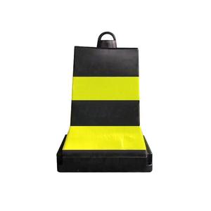 Barandillas de PVC flexibles para carretera, barreras anticolisión para caballos, divisores de carril, muelles de aislamiento de plástico de goma, características de desvío - Product Image 5