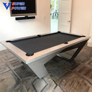 20 năm Nhà máy chuyên nghiệp cao cấp sang trọng phong cách hiện đại 9 bóng hồ bơi bảng 8ft 9ft rắn gỗ bida nhà sử dụng hồ bơi bảng - Product Image 5