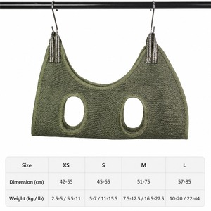 Verstärkte Netz-Katzenbade-Tasche Kratzfeste Tragbare Tierpflege-Waschtasche für Kätzchen - Product Image 6