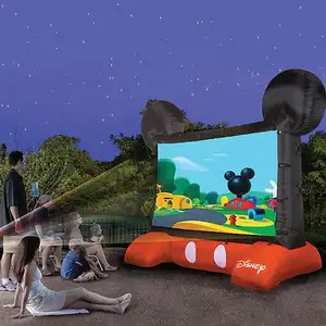 Inflatable Cinema Screen Outdoor Indoor Inflatable Film Movie Screen for family party events