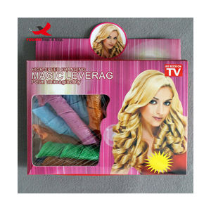 Lot de 18 bigoudis auto-agrippants en nylon pour cheveux, sans chaleur, pour usage domestique, vente en gros à bas prix - Product Image 5