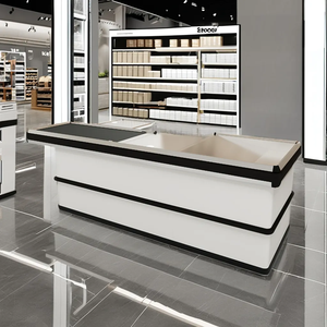 Comptoir de caisse en métal commercial personnalisé populaire <span class=keywords><strong>bill</strong></span> bureau caisse enregistreuse de caisse de supermarché - Product Image 6