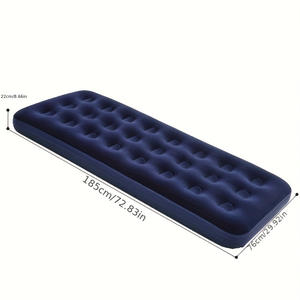 Colchón Inflable Doble Portátil y Plegable para Exteriores, Cama Inflable Cómoda - Product Image 2