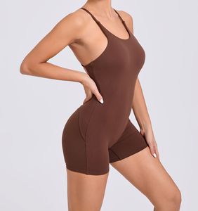 <span class=keywords><strong>Tuta</strong></span> da yoga <span class=keywords><strong>intera</strong></span> da donna con schiena scoperta, aderente, per corsa e fitness, ad asciugatura rapida - Product Image 4