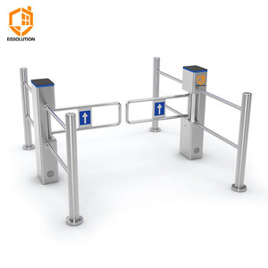 Eissolution tùy chỉnh động cơ không chổi than 6 cột kiểm soát truy cập lối vào và lối ra Swing cổng rào cản turnstile cho siêu thị - Product Image 1