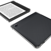 Funda Kobo Libra renk arka kapak için ince 2024 temizle TPU kılıf 7 "Ebook darbeye koruyucu Coque Kobo Libra 2 2021 için