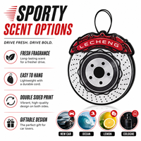 Ambientadores de Coche Personalizados al por Mayor con Logotipo, Troquelados, con Múltiples Fragancias, Aroma Duradero, Regalo Promocional, Embalaje para Venta al por Menor