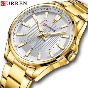 CURREN 8424 Nouvelle montre tendance pour homme, étanche, lumineuse, de luxe, sportive, à quartz, pour homme, Montre Relogio Masculino - Product Image 1