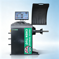 Machine d'équilibrage automatique haute performance pour pneus de voiture et alignement des roues