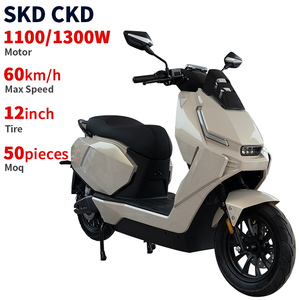 รถมอเตอร์ไซค์ CKD SKD ขนาด 12 นิ้ว 1100/1300 วัตต์ ความเร็ว 60 กม./ชม. แบบ 2 ที่นั่ง ราคาประหยัดสำหรับผู้ใหญ่ - Product Image 2