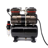 Pompe à air Aerograf Mini compresseur à double cylindre TC-90T pour peinture outils de maquillage de tatouage