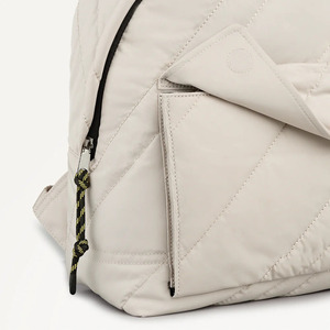 Mochila Feminina Personalizada de Alta Qualidade, Impermeável, Portátil, de <span class=keywords><strong>Nylon</strong></span> Acolchoado, Leve, Dobrável, com Fecho de Zíper, para o Verão - Product Image 4