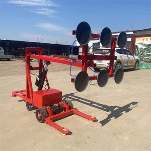 Lève-vitre électrique à 8 ventouses, hauteur de levage 1000 mm, portée 5000 mm, alimentation CA, pour la manutention du verre et de la pierre - Product Image 3