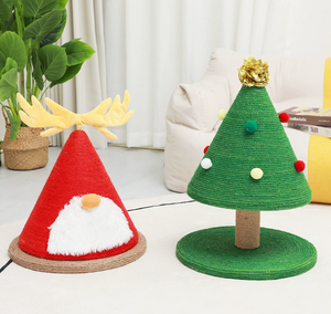 Bán buôn giáng sinh <span class=keywords><strong>Cat</strong></span> Tree <span class=keywords><strong>DIY</strong></span> kit-tương tác sisal <span class=keywords><strong>scratcher</strong></span> với trang trí Hooks - Product Image 4