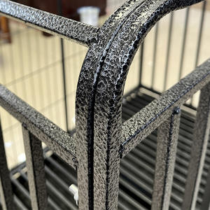 Enclos pour animaux <span class=keywords><strong>de</strong></span> compagnie en métal massif avec portillon d'isolement pour chiens <span class=keywords><strong>de</strong></span> petite et moyenne taille, utilisable en intérieur et en extérieur, chenil robuste pour chiots - Product Image 2