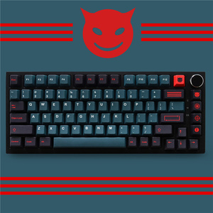 Personalizada Evil <span class=keywords><strong>Dolch</strong></span> Keycaps Pbt 129 Keys Dye-Sublimation Cherry Profile para 61/87/104/108 Mx Switch Teclado mecánico - Product Image 1