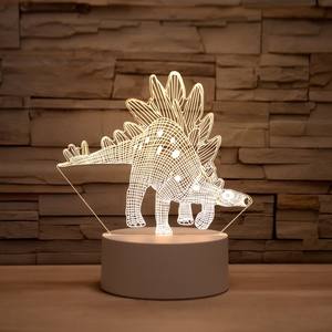 Veilleuse 3D personnalisable, petite lampe de table LED, cadeau créatif pour maman pour la fête des mères - Product Image 3