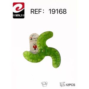 Dog Toys <b>Darts</b> Flying Disc Green 12Pcs Pack For Pets Playtime - Product Image 3