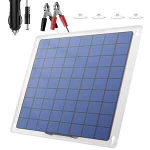 Chargeur solaire portable Db 12V PWM avec ports USB et DC pour l'entretien des batteries de voiture et de bateau - Product Image 1