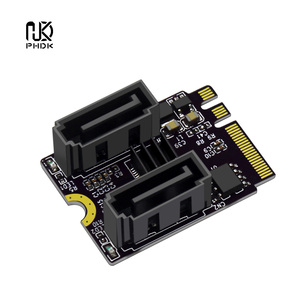 Máy tính để bàn PC M2 để mở rộng SATA3.0 M.2 A + E Key <span class=keywords><strong>wifi</strong></span> M.2 để Sata đĩa Cứng <span class=keywords><strong>Adapter</strong></span> ổ đĩa miễn phí jmb582 - Product Image 3