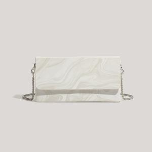 Bolso de cadena de mármol multicolor, simple y elegante, de moda y elegante - Product Image 2